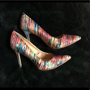Multi-Colored Heels